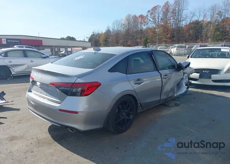 2023 Honda Civic Sport z USA, uszkodzony, nr VIN 2HGFE2F54PH532207